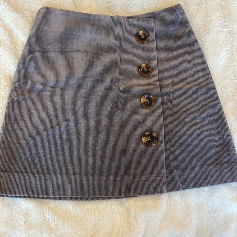Altar’d State corduroy skirt.